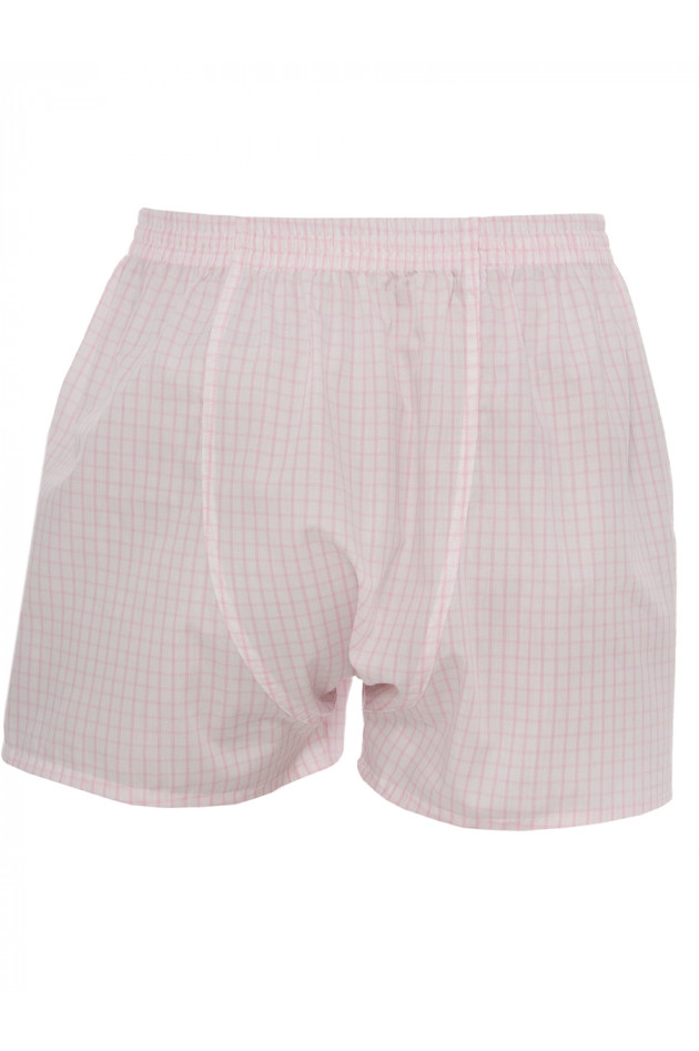 New Yorker Boxershorts Rosa/Weiß
