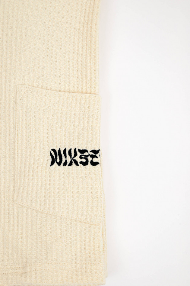 Nikben Waffle Shirt in Vanille