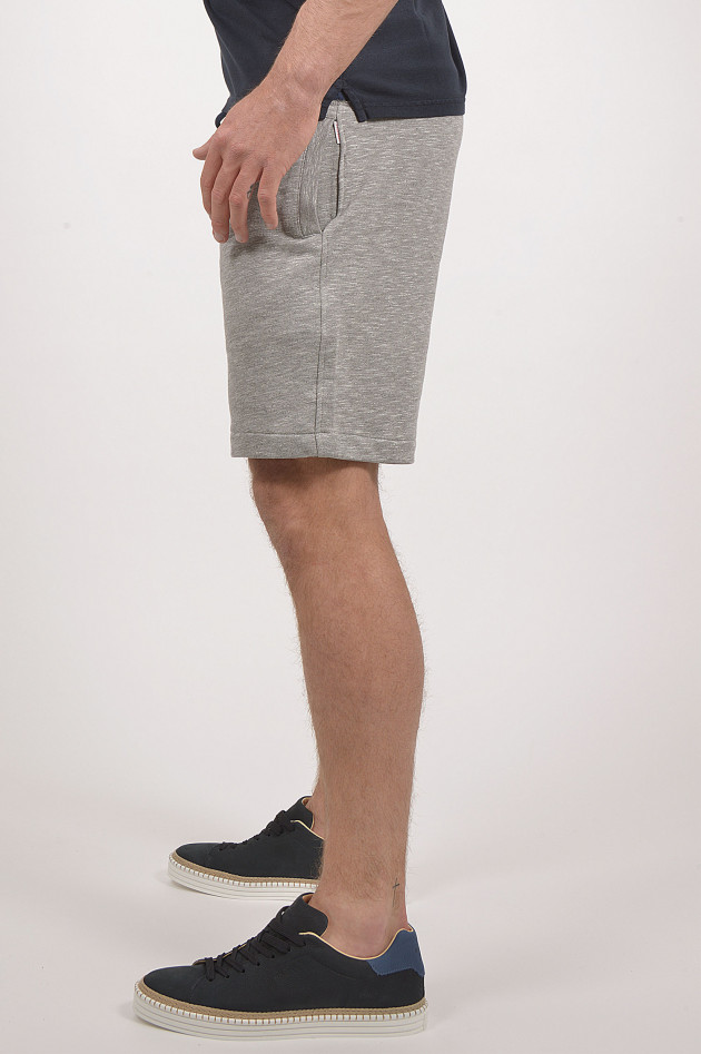 Orlebar Brown Jersey - Shorts in Grau/Navy