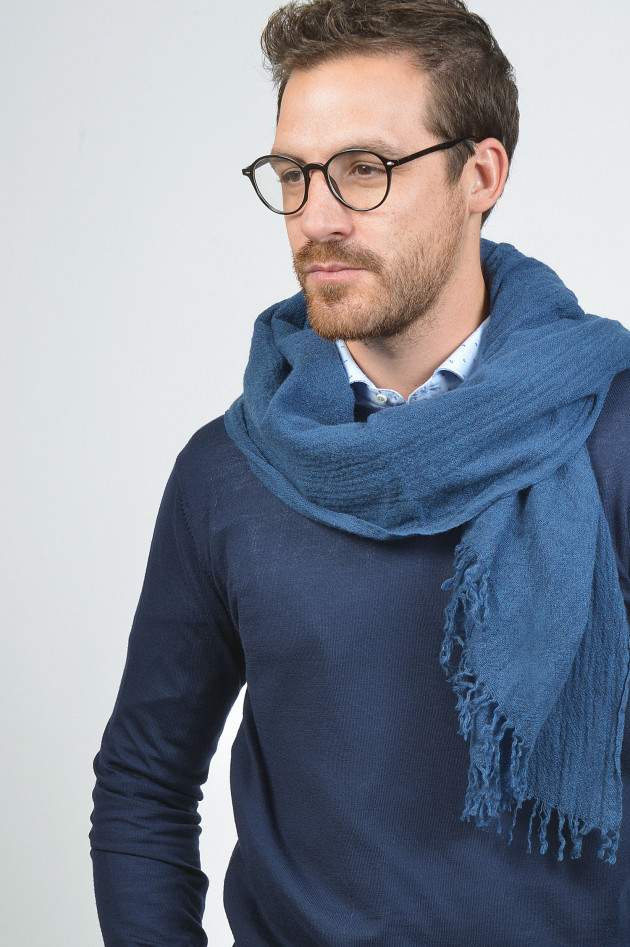 Pelo Cashmereschal in Blau