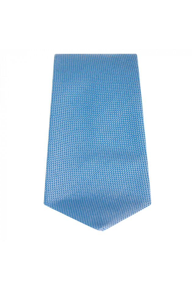 Krawatte Blau/Weiß