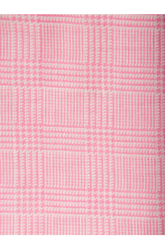 Schal Pink mit Glencheckmuster