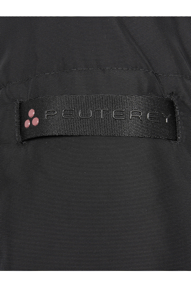Peuterey Parka mit Pelz Schwarz
