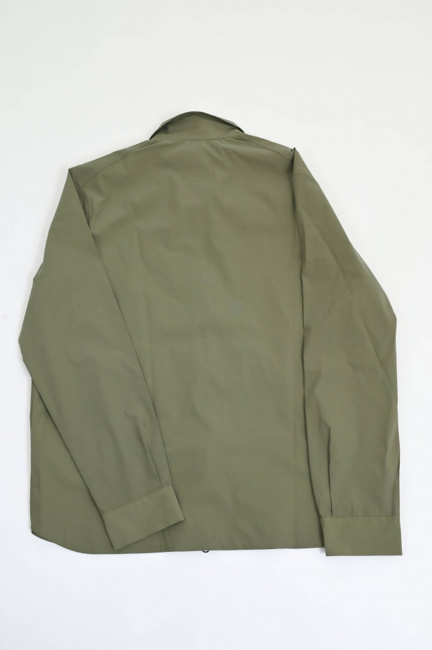 Phil Petter Leichte Zipp-Jacke in Khaki