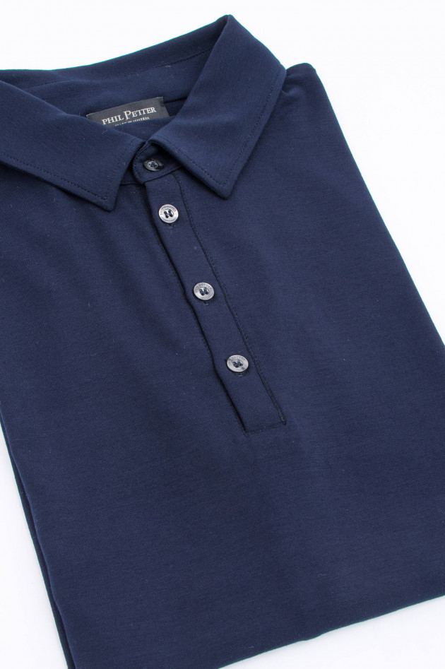 Phil Petter Polo-Shirt in Navy