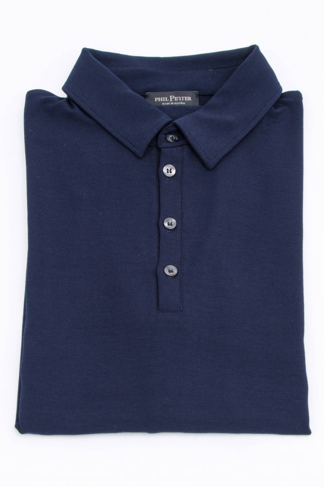 Phil Petter Polo-Shirt in Navy