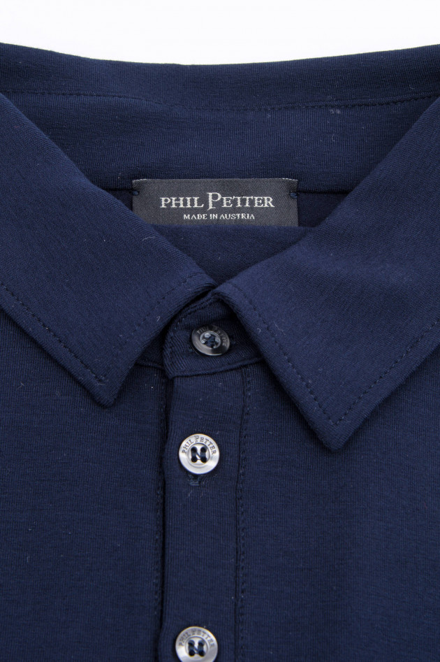 Phil Petter Polo-Shirt in Navy