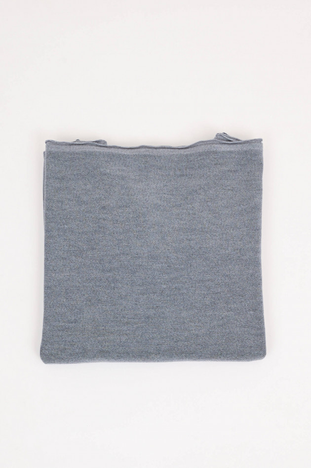 Phil Petter Langarm-Kapuzenshirt in Grau