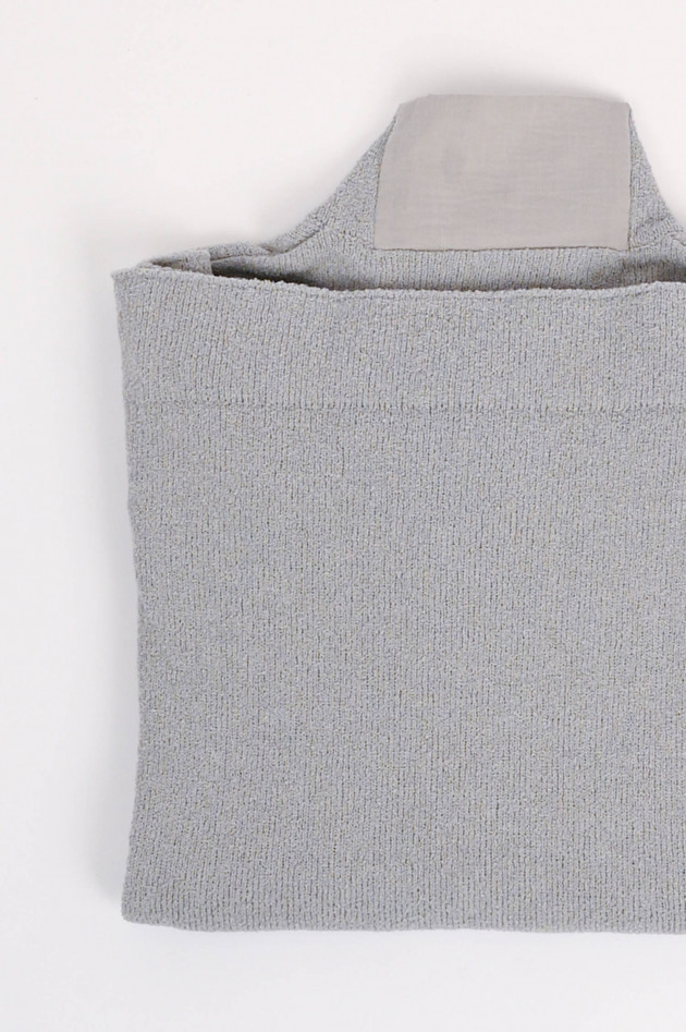 Phil Petter Pullover aus Baumwoll-Mix in Hellgrau