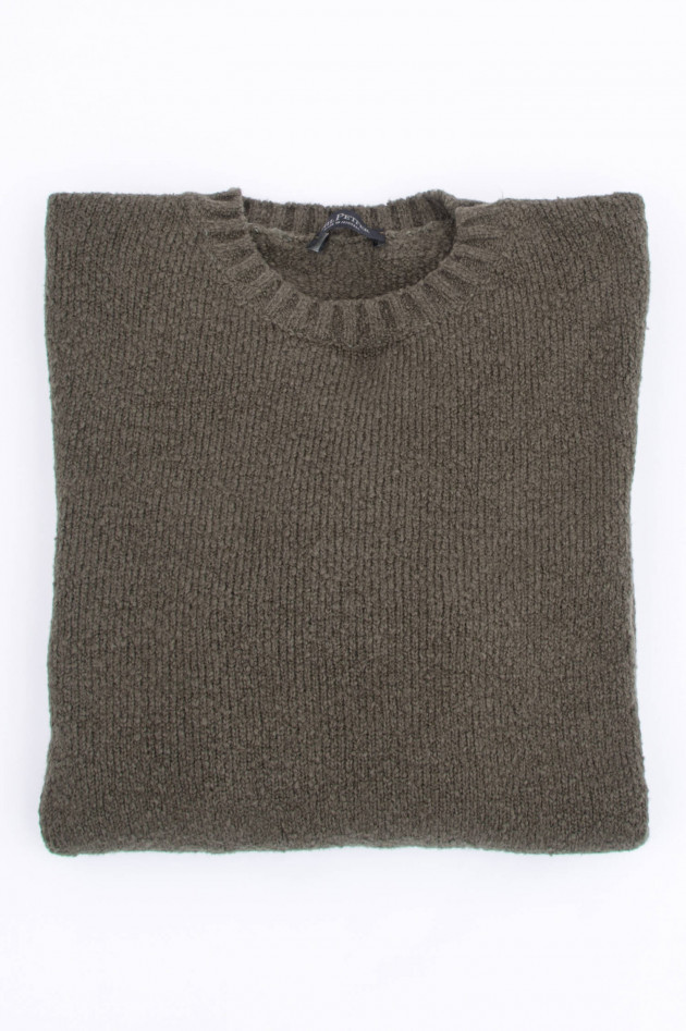 Phil Petter Pullover mit Rundhals in Oliv