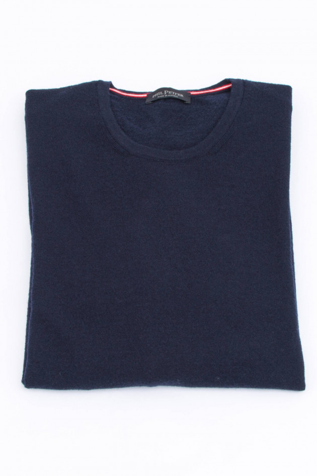 Phil Petter Leichter Strickpullover in Navy