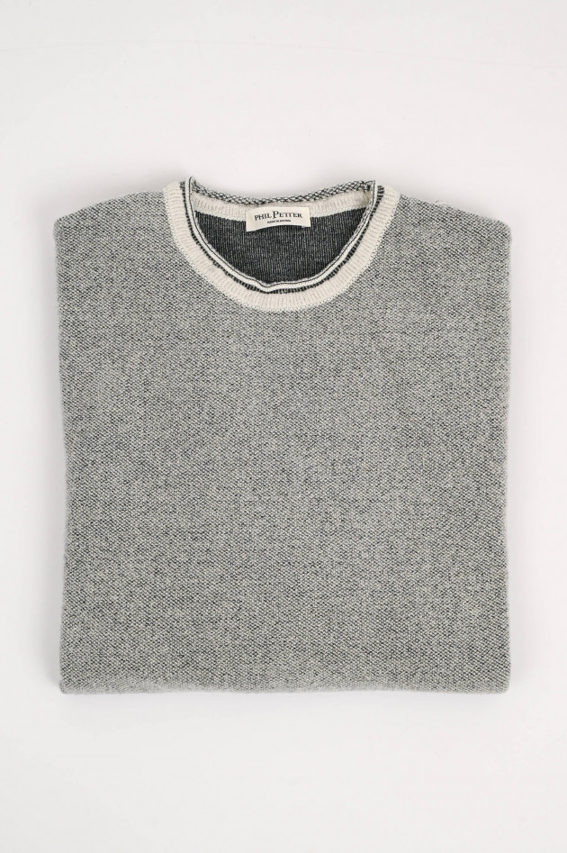 Phil Petter Pullover aus Wollmischung in Natur