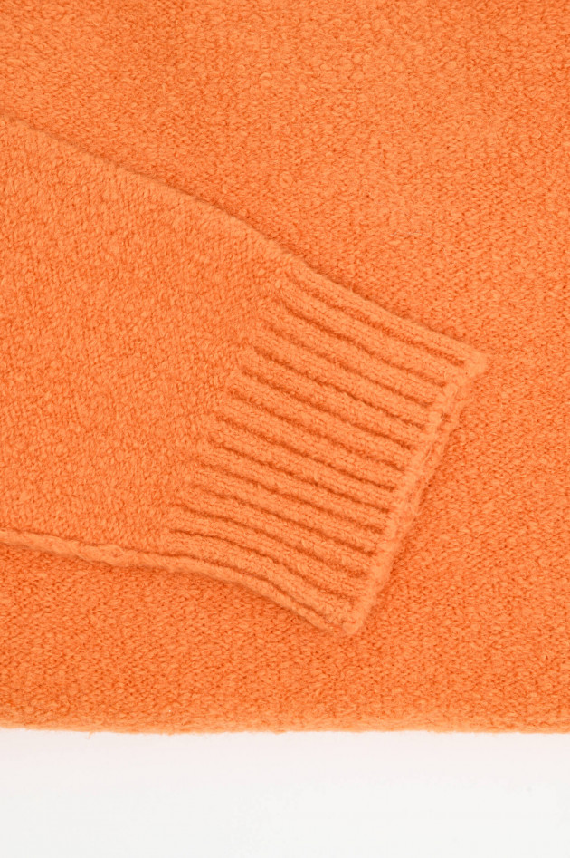 Phil Petter Pullover aus Bouclé in Orange