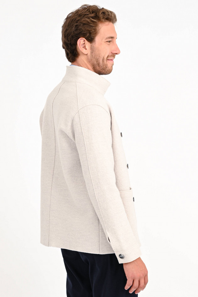Phil Petter Loden-Overshirt in Kalk