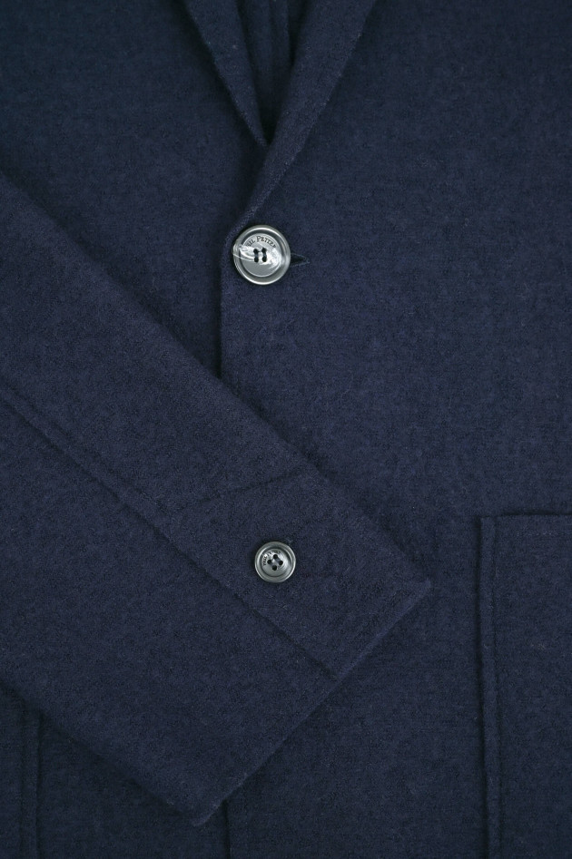 Phil Petter Strick-Sakko aus Wolle in Navy