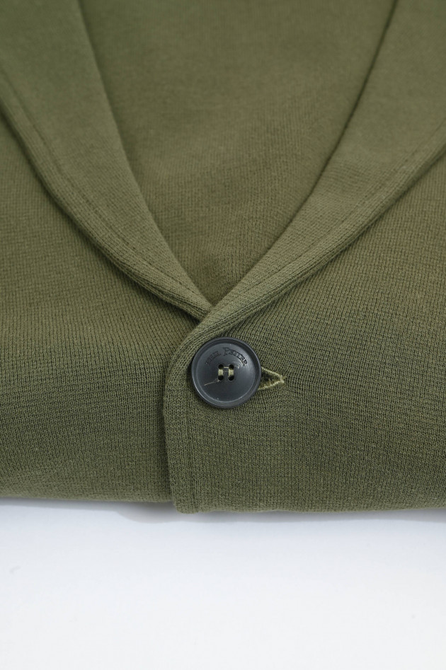Phil Petter Strick-Sakko aus Baumwolle in Khaki
