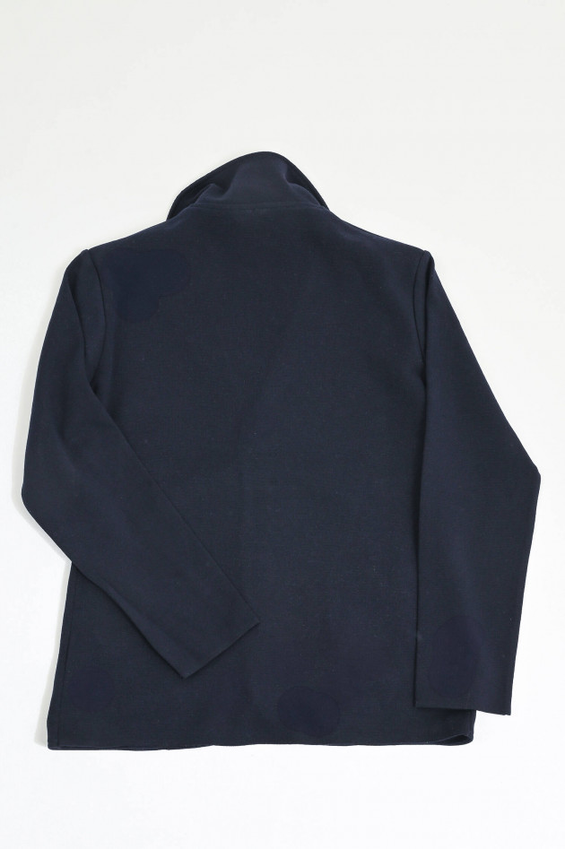 Phil Petter Strick-Sakko aus Baumwolle in Navy