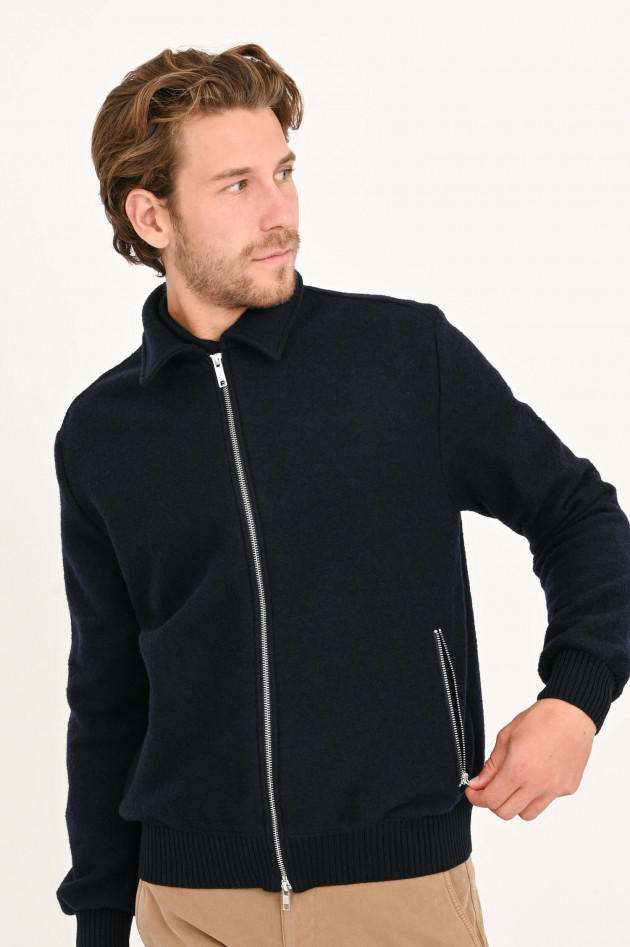 Phil Petter Bomber Jacke in Navy