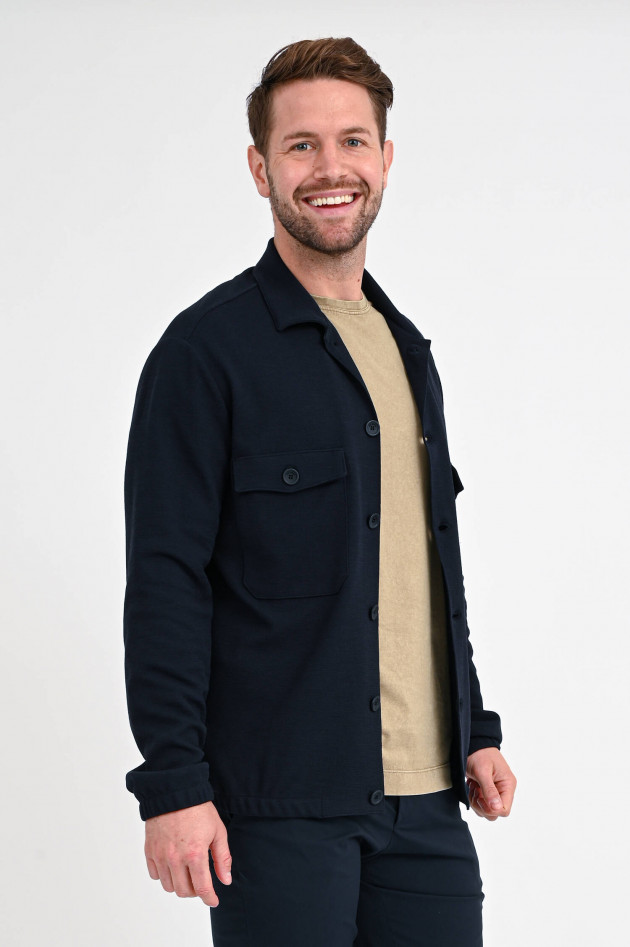 Phil Petter Overshirt in Navy