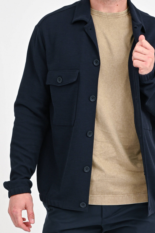 Phil Petter Overshirt in Navy