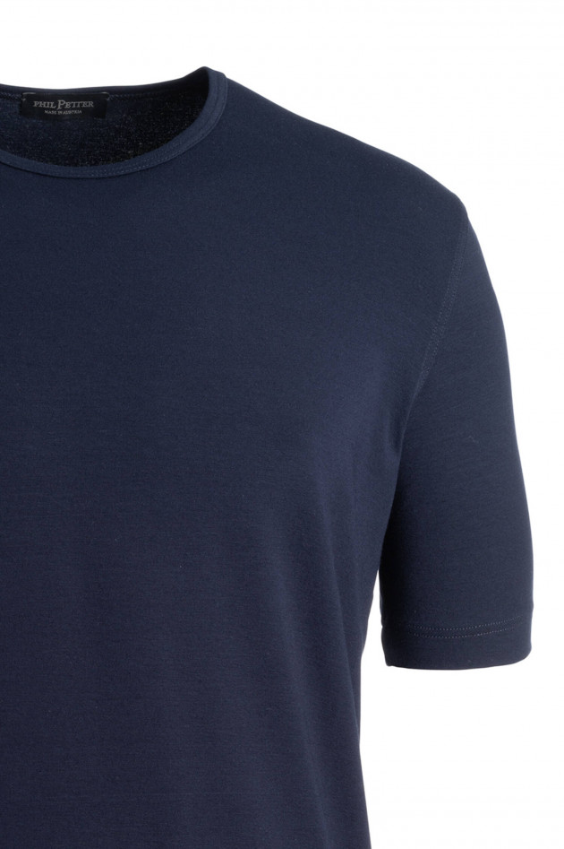 Phil Petter Basic T-Shirt in Navy