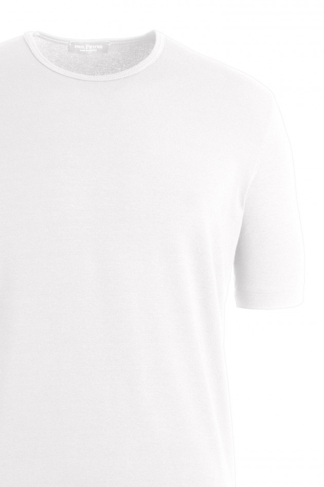 Phil Petter Basic T-Shirt in Weiß