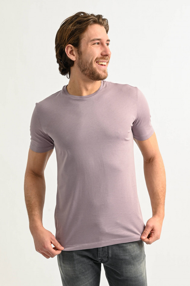 Phil Petter Jersey Kurzarmshirt in Flieder
