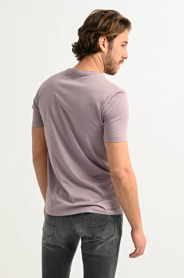 Phil Petter Jersey Kurzarmshirt in Flieder