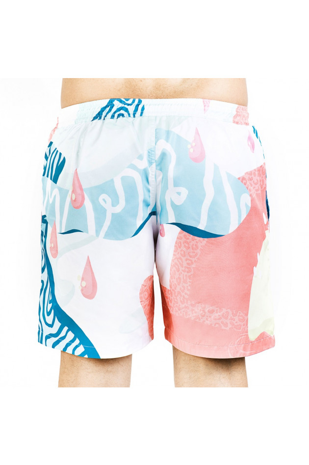 Badeshort BOICUT bund gemustert