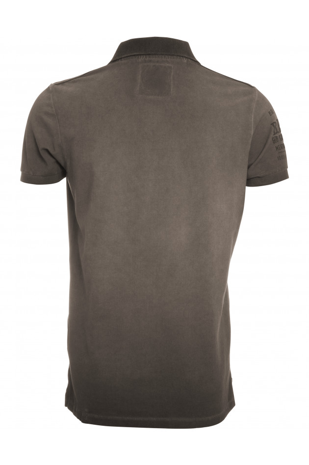 Better Rich Polo in Braungrau