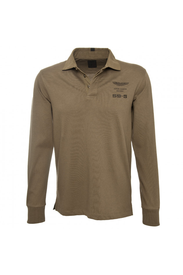 Hackett London Polo in Oliv