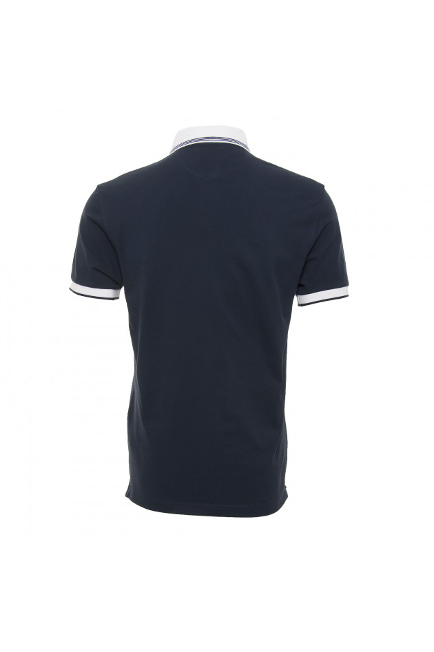 Hackett London Poloshirt in Dunkelblau