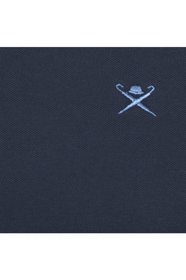 Hackett London Poloshirt in Dunkelblau