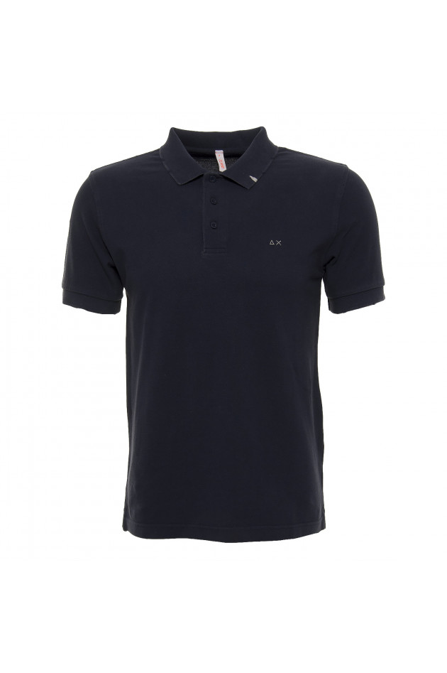 Sun68  Poloshirt in Dunkelblau