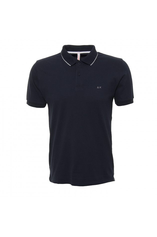 Sun68  Poloshirt in Dunkelblau