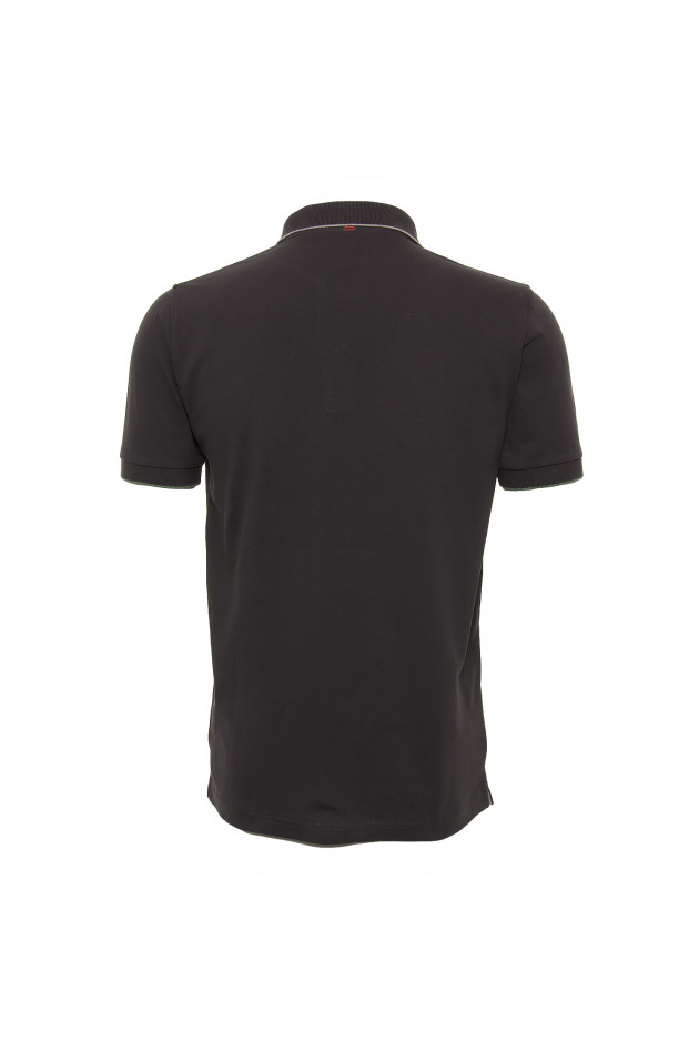 Sun68  Poloshirt in Dunkelbraun