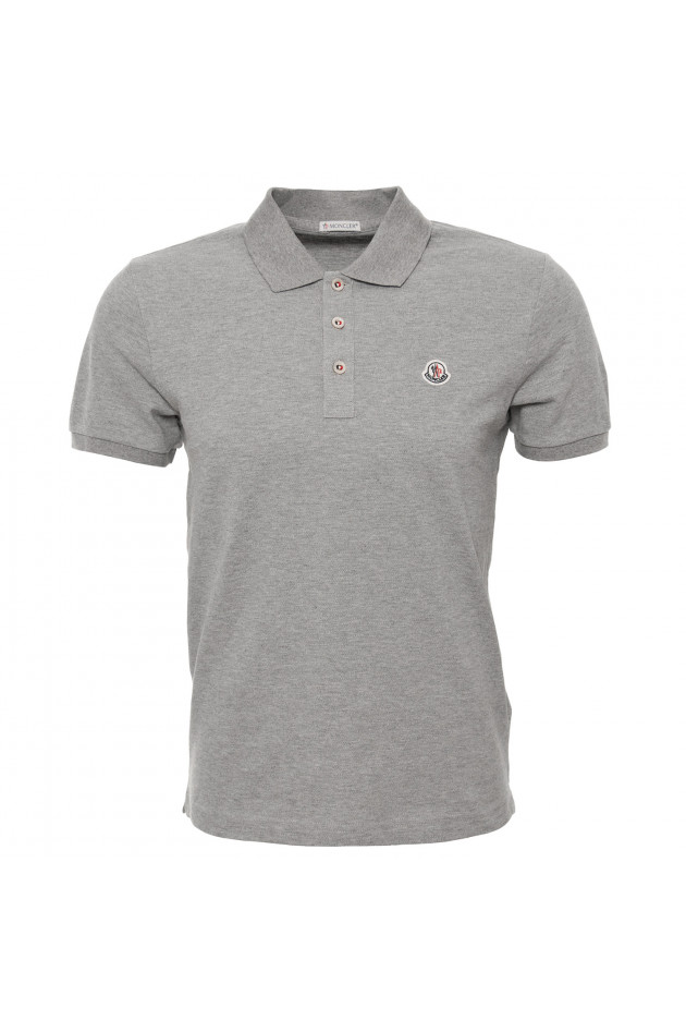 Moncler Poloshirt in Grau