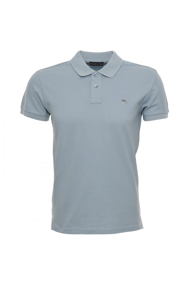 Etro Poloshirt in Hellblau