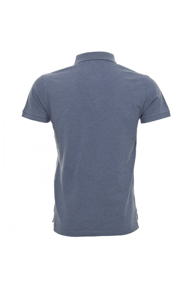 Etro Poloshirt in Jeansblau