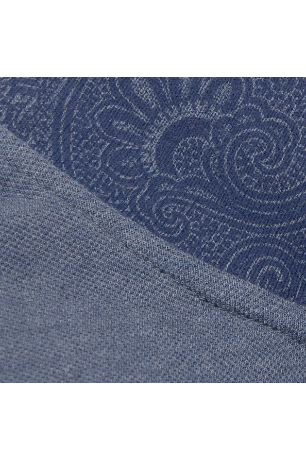 Etro Poloshirt in Jeansblau