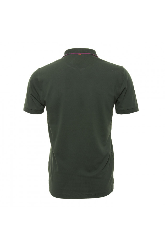 Sun68  Poloshirt in Olivgrün