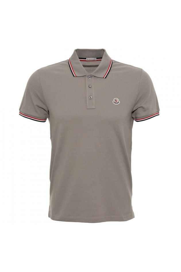 Moncler Poloshirt in Taupe