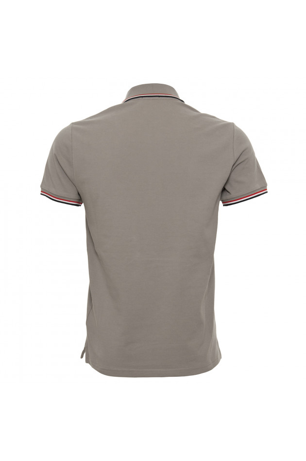 Moncler Poloshirt in Taupe