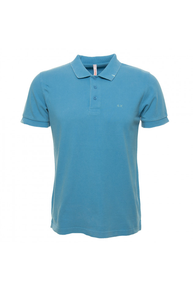 Sun68  Poloshirt in Türkis