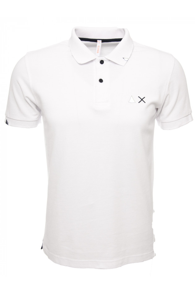 Sun68  Poloshirt in Weiß