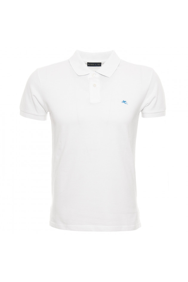 Etro Poloshirt in Weiß