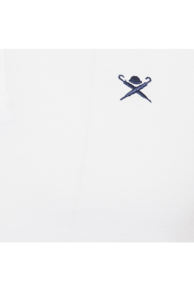 Hackett London Poloshirt in Weiß