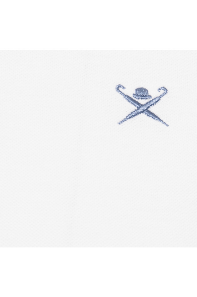 Hackett London Poloshirt in Weiß