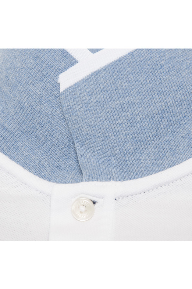 Hackett London Poloshirt in Weiß