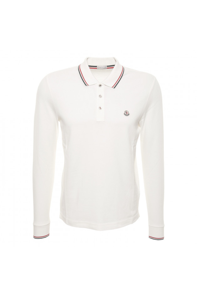 Moncler Poloshirt in Weiß